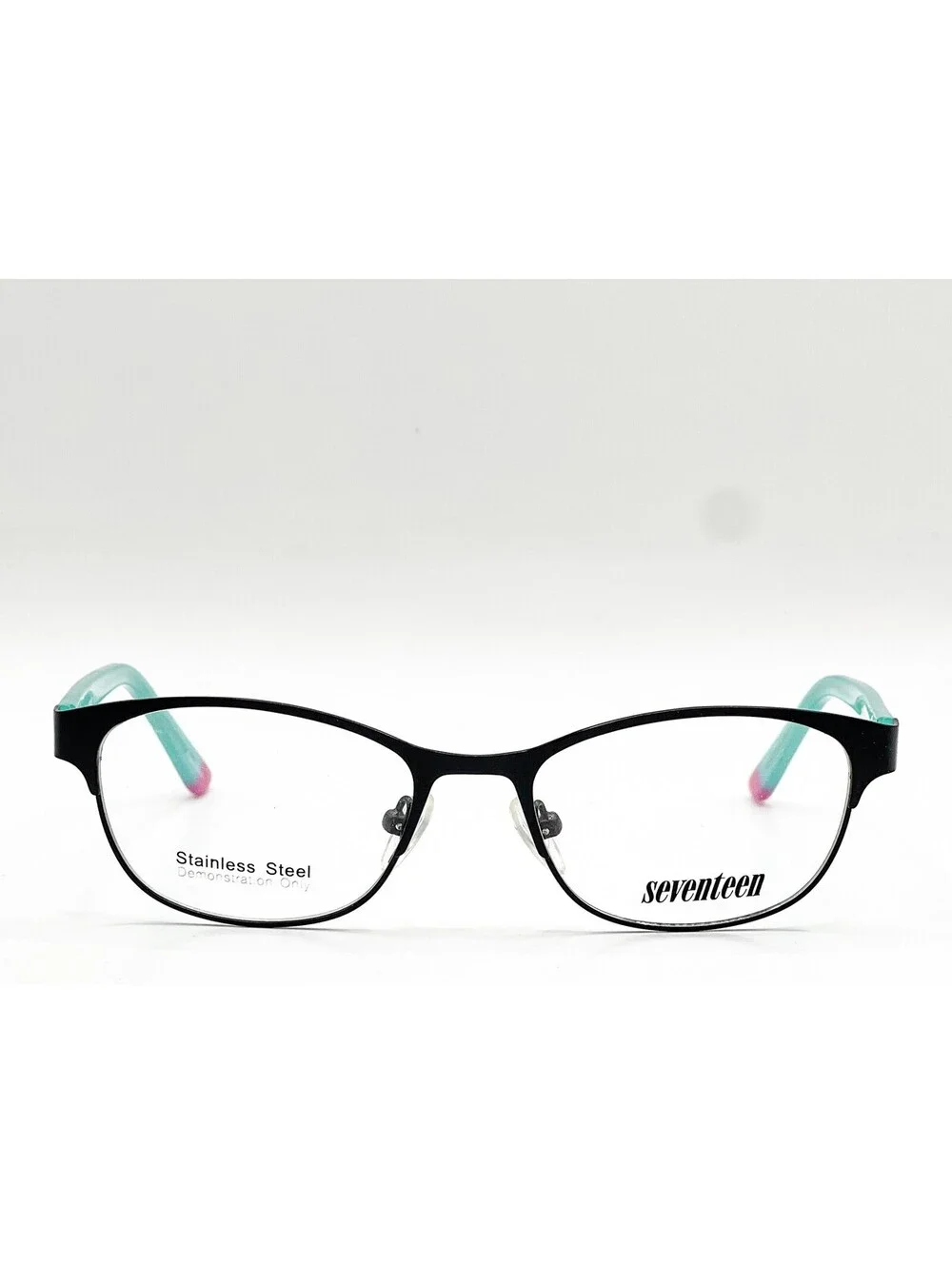 Seventeen 5401 Black Teal Black/Teal Authentic Eyeglasses 48-16-135